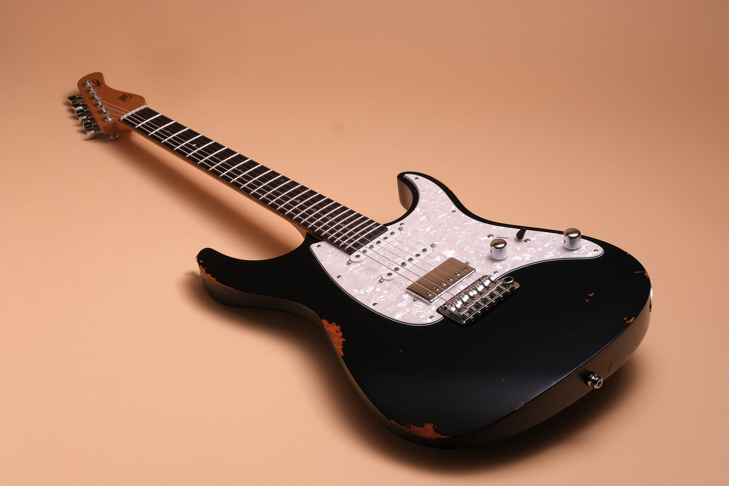 Mayones Aquila Aged V24 6 - Monolith Black Nitro (Aged)