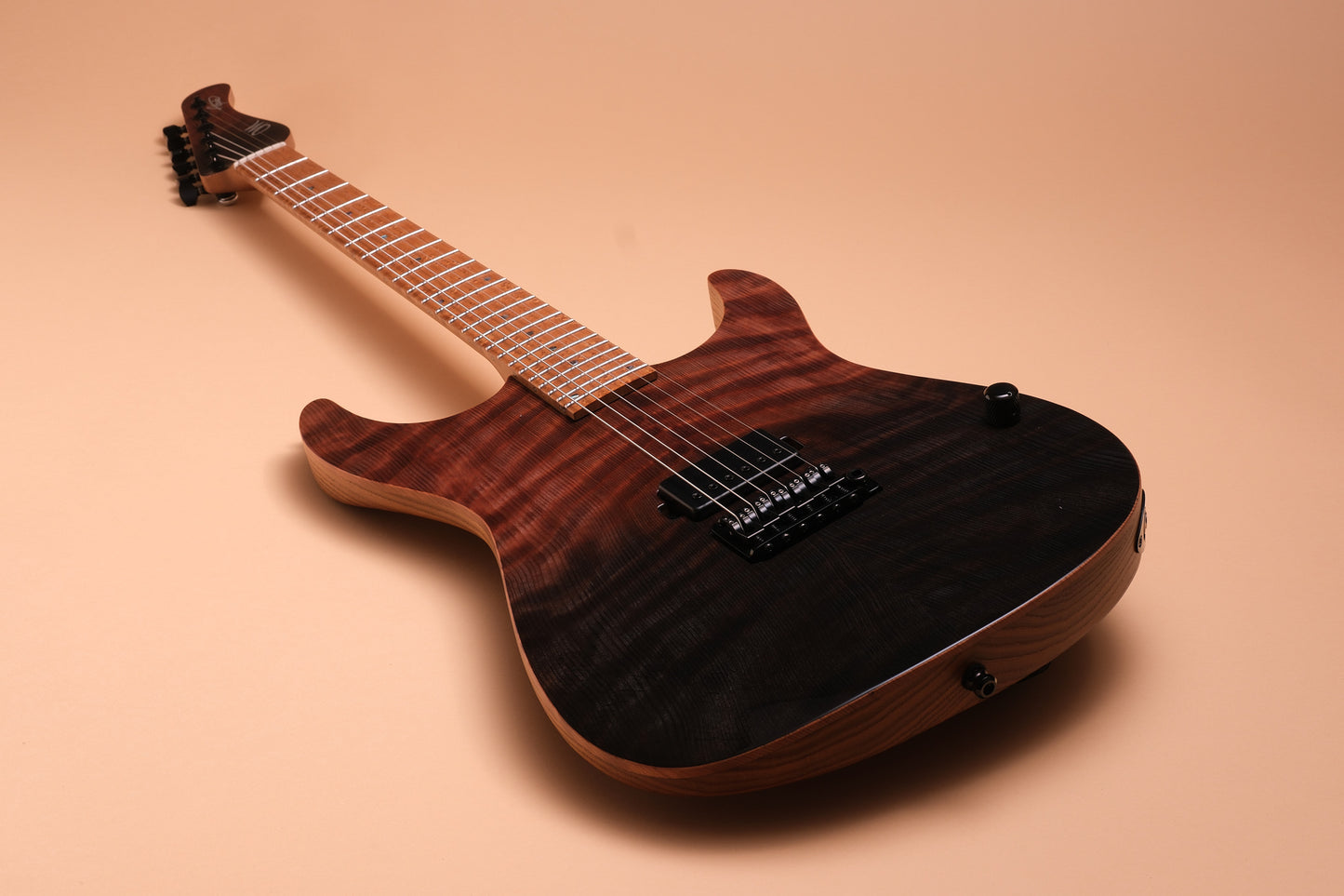 Mayones Aquila Elite V24 S 6 - Black to Natural Fade Gloss