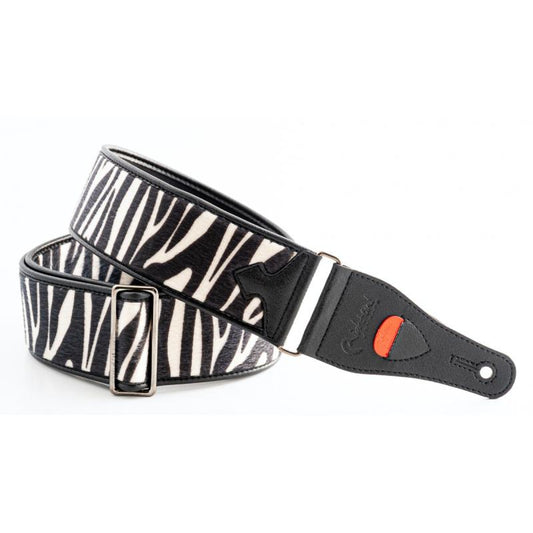 RightOn! Zebra vegan guitar strap