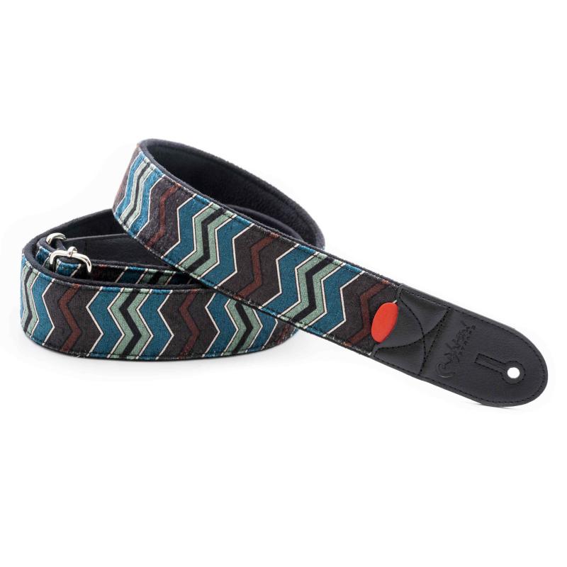 RightOn! Ziggy Blue guitar strap