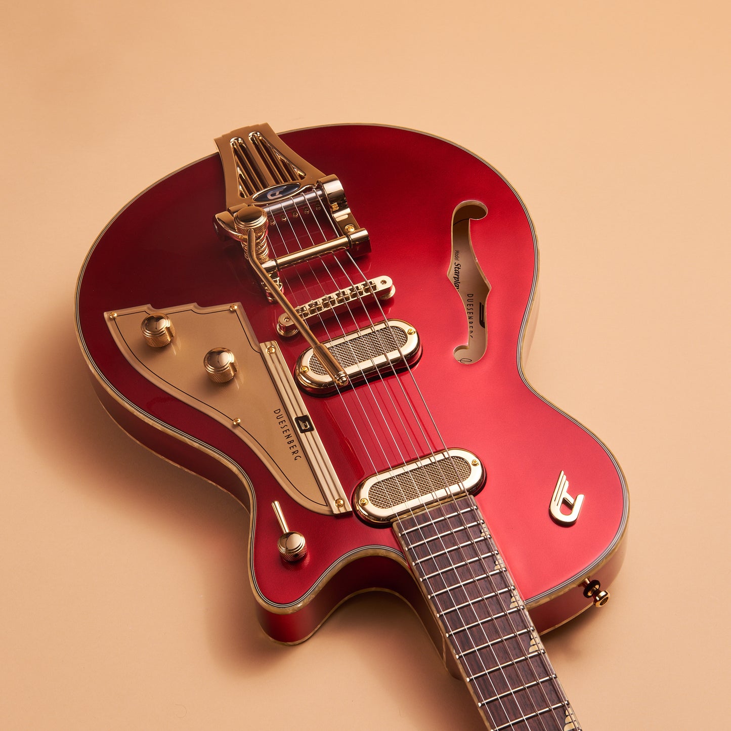 Duesenberg Starplayer TV Phonic - Balboa Pearl Red