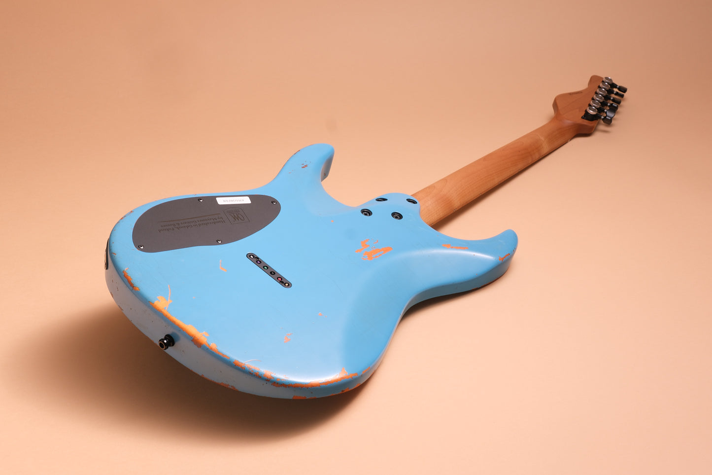 Mayones Aquila Aged S 6 - Monolith Daphne Blue Nitro (Aged)