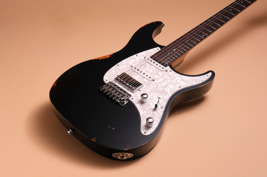 Mayones Aquila Aged V24 6 - Monolith Black Nitro (Aged)
