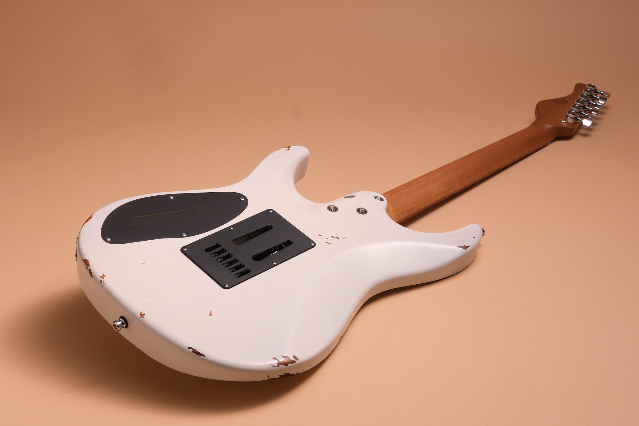 Mayones Aquila Aged V24 S 6 - Monolith Olympic White Nitro (Aged)