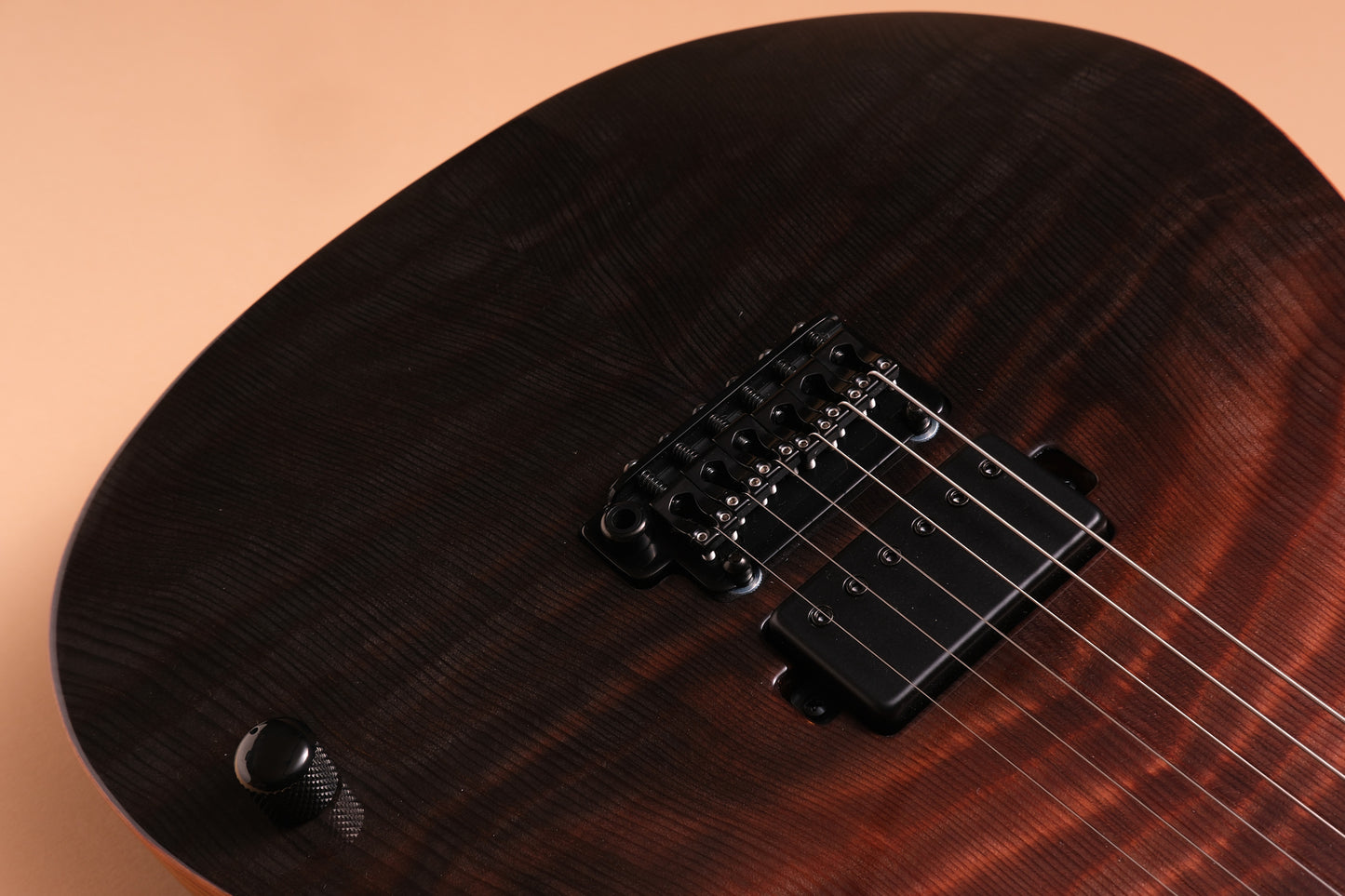 Mayones Aquila Elite V24 S 6 - Black to Natural Fade Gloss