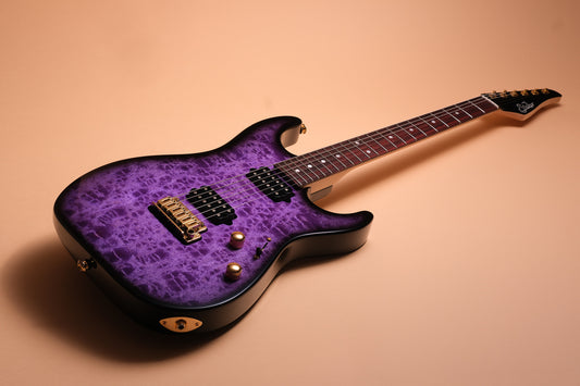 Suhr Guitars Standard Thin Burst LE - Trans Purple