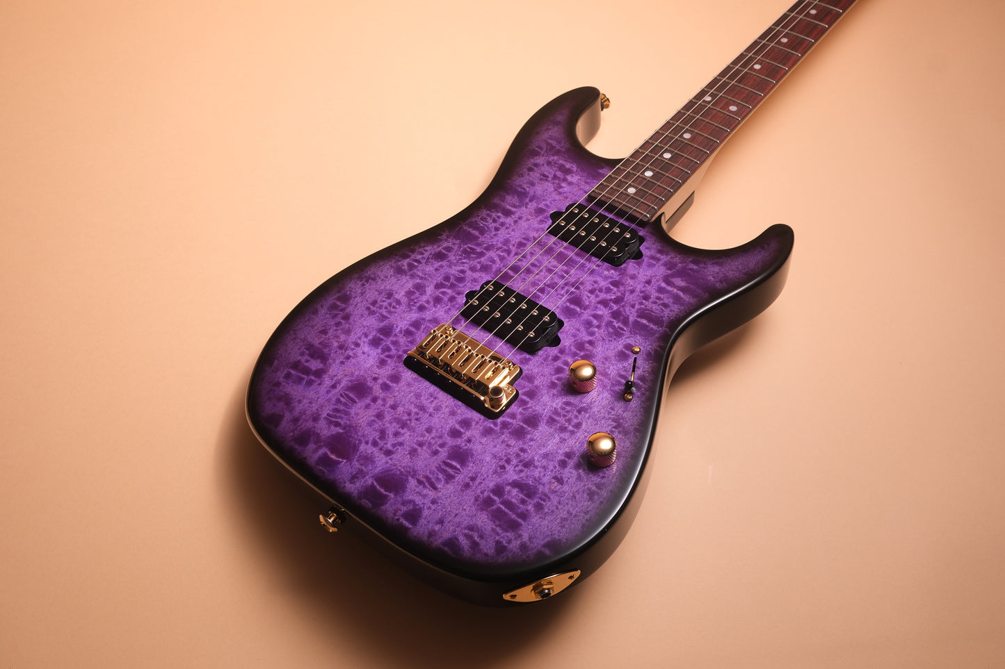 Suhr Guitars Standard Thin Burst LE - Trans Purple