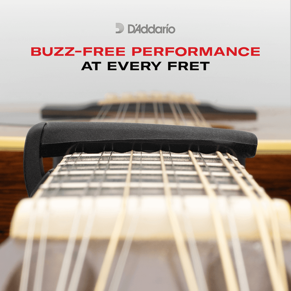 D’Addario Pro Plus Capo - Black