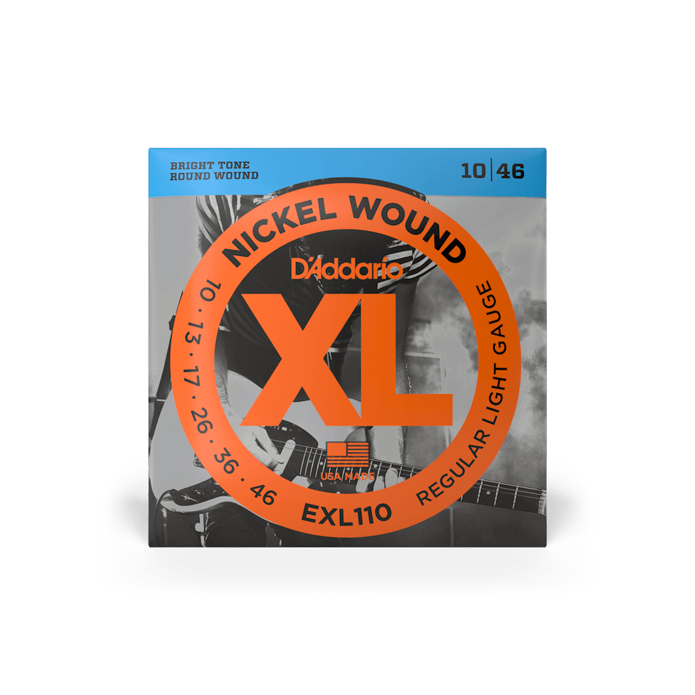 D'Addario EXL110 Nickel Wound, Regular Light, 10-46