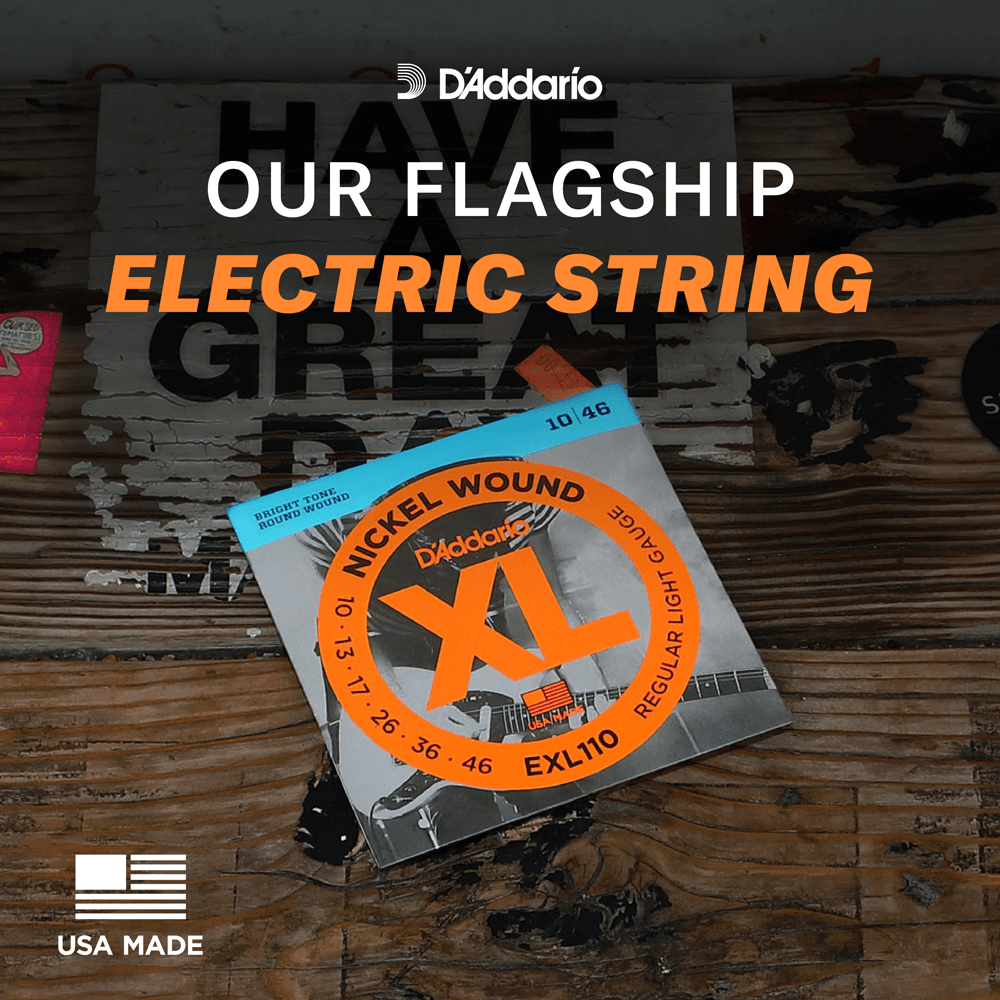 D'Addario EXL110 Nickel Wound, Regular Light, 10-46