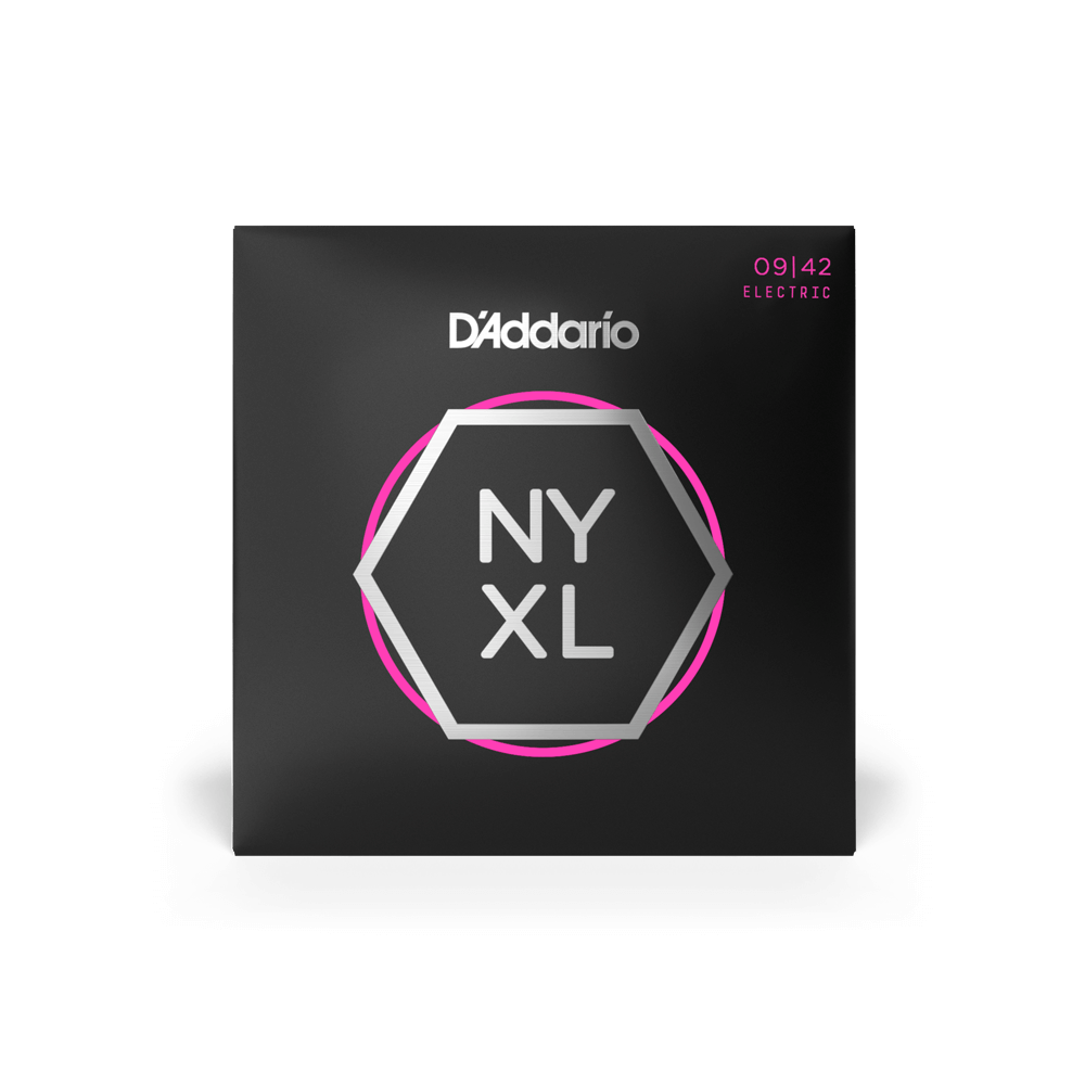 D'Addario NYXL0942 Nickel Wound, Super Light, 09-42