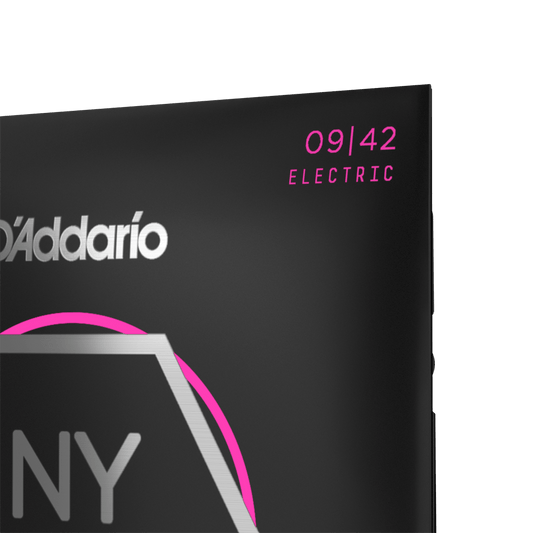 D'Addario NYXL0942 Nickel Wound, Super Light, 09-42