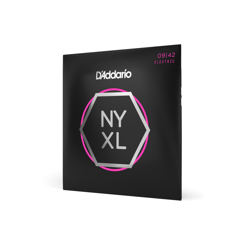 D'Addario NYXL0942 Nickel Wound, Super Light, 09-42