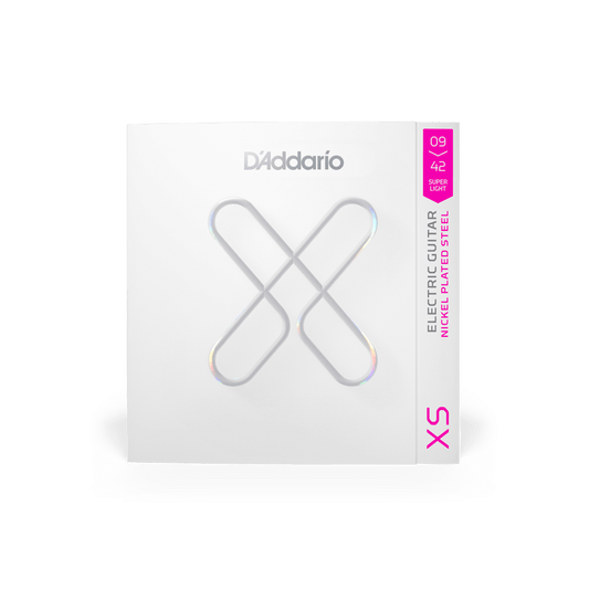 D'Addario XS Nickel, 09-42 Super Light