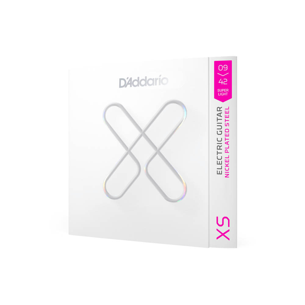 D'Addario XS Nickel, 09-42 Super Light